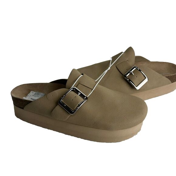 Madden Girl Women's Cutie Pie buckle Platform Clogs size 10 - Picture 1 of 7